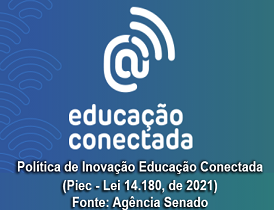 Política de Inovação Educação Conectada (Piec - Lei 14.180, de 2021) Fonte: Agência Senado